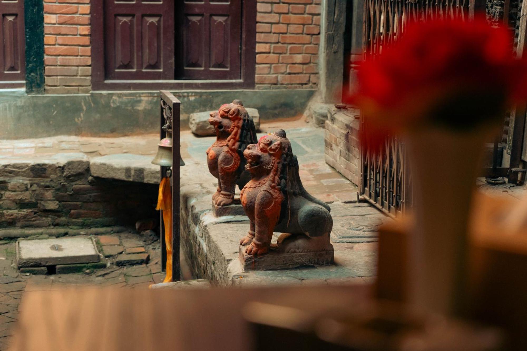Manju Baha Hotel School Bhaktapur Exterior foto