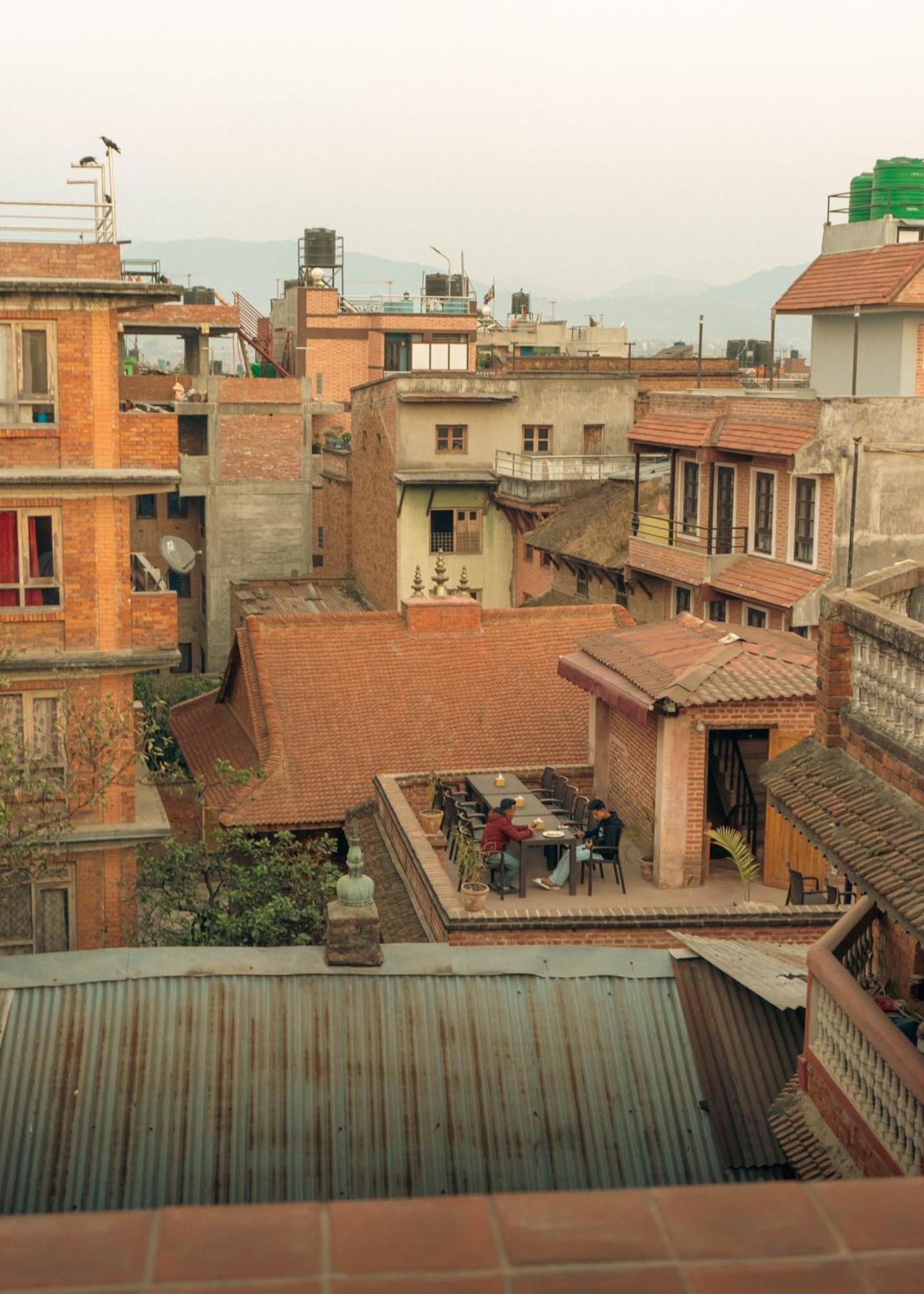 Manju Baha Hotel School Bhaktapur Exterior foto